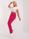 Spodnie dresowe-RV-DR-8930.62-fuksjowy rozmiar - 3XL