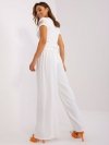 Spodnie-TW-SP-BI-2086.24P-ecru rozmiar - L