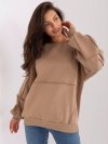 Bluza-EM-BL-763.00P-ciemny bezowy rozmiar - ONE SIZE