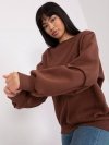 Bluza-EM-BL-763.00P-brązowy rozmiar - ONE SIZE