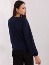 Bluzka-LK-BZ-506673.36-granatowy rozmiar - 38