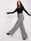Spodnie-LK-SP-509429.87-czarno-biały rozmiar - L/XL