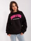 Bluza-EM-BL-617-8.10-czarno-różowy rozmiar - ONE SIZE