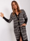 Kardigan-BA-SW-8003.41X-czarny rozmiar - ONE SIZE