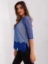 Bluzka-LK-BZ-506729.63P-ciemny niebieski rozmiar - 36