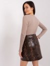 Bluzka-RV-BZ-9209.64-ciemny bezowy rozmiar - S/M