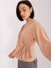 Bluzka-EM-BZ-3035.36-camelowy rozmiar - S