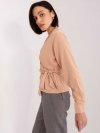 Bluzka-EM-BZ-3035.36-camelowy rozmiar - S