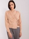 Bluzka-EM-BZ-3035.36-camelowy rozmiar - L