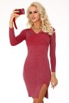 Sukienka Namratani Wine Red FZ1745 rozmiar - L
