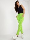 Spodnie dresowe-RV-DR-8696.20-limonkowy rozmiar - L/XL