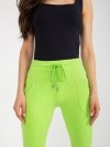 Spodnie dresowe-RV-DR-8696.20-limonkowy rozmiar - L/XL