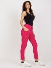 Spodnie dresowe-RV-DR-8696.20-fuksjowy rozmiar - L/XL