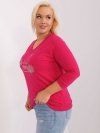 Bluzka-RV-BZ-9030.23X-fuksjowy rozmiar - ONE SIZE
