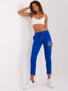Spodnie dresowe-RV-DR-8835.10-kobaltowy rozmiar - L/XL