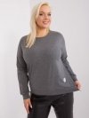 Bluzka-RV-BZ-9258.22-ciemny szary rozmiar - ONE SIZE