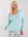 Bluzka-RV-BZ-7302.23-mietowy rozmiar - ONE SIZE