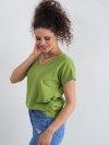 T-shirt-RV-TS-4832.42P-jasny zielony rozmiar - XS