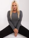 Bluzka-RV-BZ-9257.19-ciemny szary rozmiar - ONE SIZE