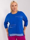 Bluzka-RV-BZ-9446.39-kobaltowy rozmiar - ONE SIZE