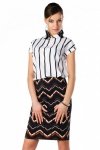 Bluzka Ouranila White 85411 rozmiar - L