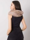 Chustka-AT-CH-LM72965-ciemny bezowy rozmiar - ONE SIZE