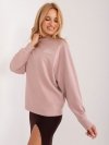 Bluza-D10088BC02656A-ciemny różowy rozmiar - L