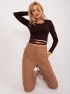 Bluzka-EM-BZ-782.95-ciemny brązowy rozmiar - ONE SIZE