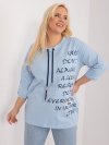 Bluzka-RV-BZ-9450.36-jasny niebieski rozmiar - ONE SIZE