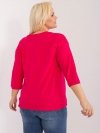 Bluzka-RV-BZ-9417.69-fuksjowy rozmiar - ONE SIZE