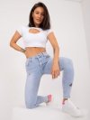 Spodnie jeans-PM-SP-S0511-6.31X-jasny niebieski rozmiar - 28