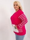 Bluzka-RV-BZ-9147.58-fuksjowy rozmiar - ONE SIZE