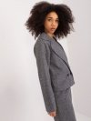 Marynarka-LK-MA-509562-2.14X-szaro-czarny rozmiar - S/M