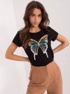 T-shirt-RV-TS-9637.39-czarny rozmiar - S/M
