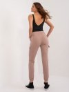 Spodnie dresowe-RV-DR-9604.27-ciemny bezowy rozmiar - L/XL