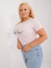 T-shirt-RV-TS-9481.60-jasny różowy rozmiar - ONE SIZE