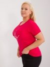 T-shirt-RV-TS-9481.60-czerwony rozmiar - ONE SIZE