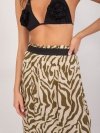 Spódnica-D73771M50223A-khaki rozmiar - M