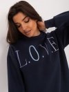 Bluza-D10606BA02565C-granatowy rozmiar - XL