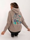 Bluza-D20005M02679A-ciemny bezowy rozmiar - M