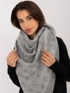 Szalik-AT-SZ-1701.61-szary rozmiar - ONE SIZE
