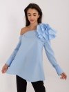 Bluzka-LK-BZ-509656.21-jasny niebieski rozmiar - S