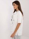 Bluzka-LK-BZ-509621-3.54-ecru rozmiar - S/M
