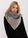 Szalik-AT-SZ-1701.61-szaro-różowy rozmiar - ONE SIZE