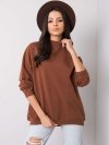 Bluza-RV-BL-5185.81P-ciemny brązowy rozmiar - S/M