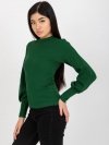Bluzka-RV-BZ-5223.15-ciemny zielony rozmiar - M