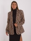 Marynarka-DHJ-MA-2002A.65-czarno-beżowy rozmiar - ONE SIZE