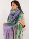 Szalik-AT-SZ-231301.21-fioletowy rozmiar - ONE SIZE