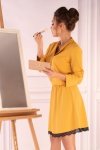 Sukienka Jentyna Yellow 85605 rozmiar - S