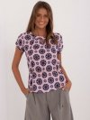 Bluzka-LK-BZ-505775.00-jasny różowy rozmiar - 46